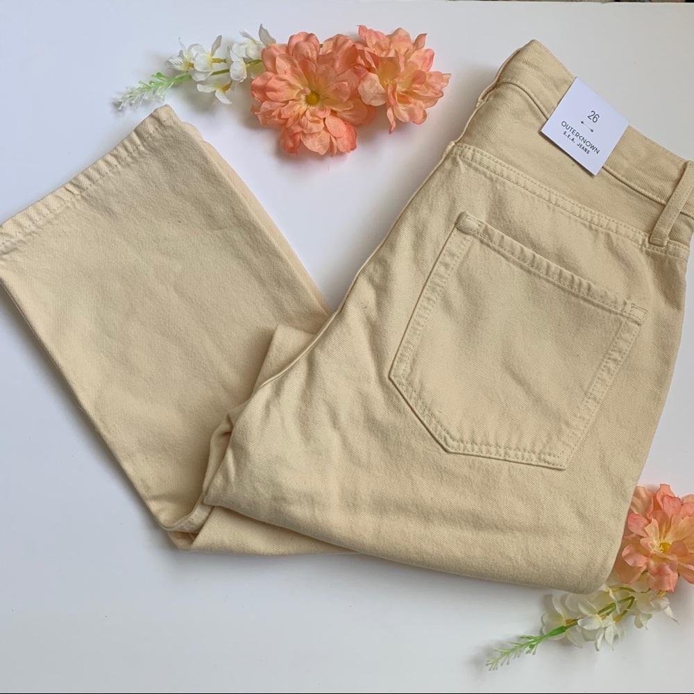 Outerknown dune high rise jeans